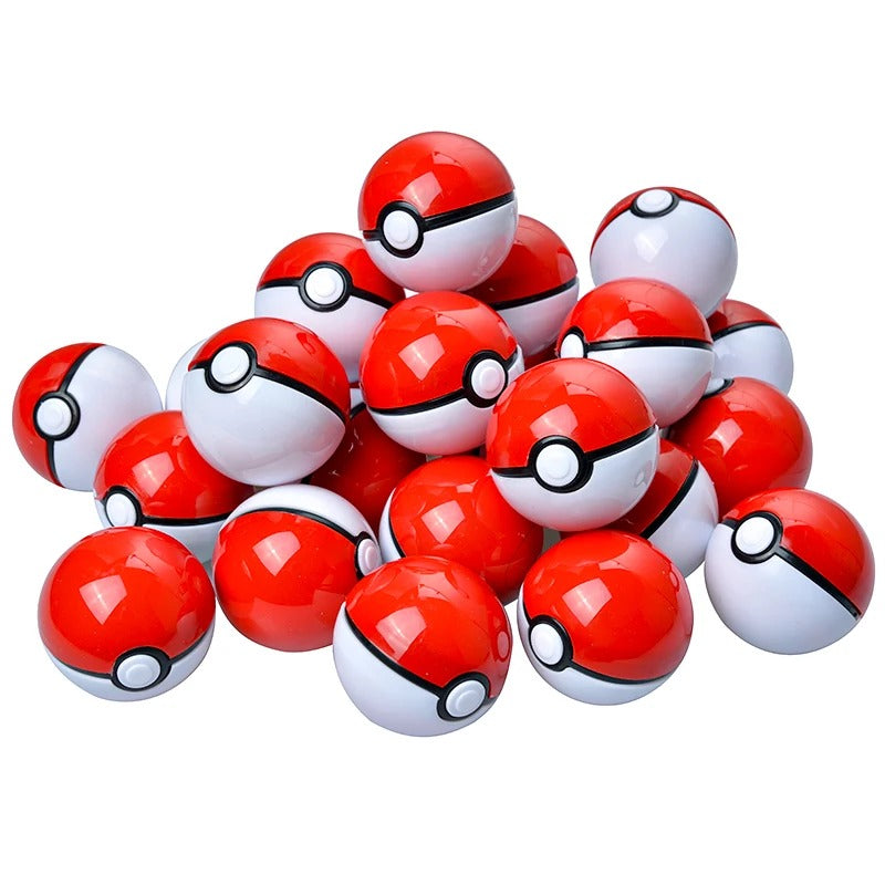 Lot de Pokéballs avec Mini Figurines - Parfait pour les déguisements Pokémon dog