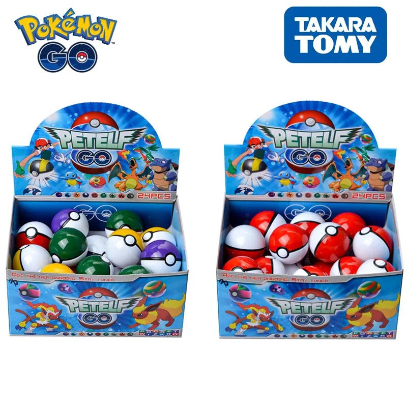 Lot de Pokéballs avec Mini Figurines - Accessoires Pokémon et Jouets Pokémon pour Collection et Déguisement