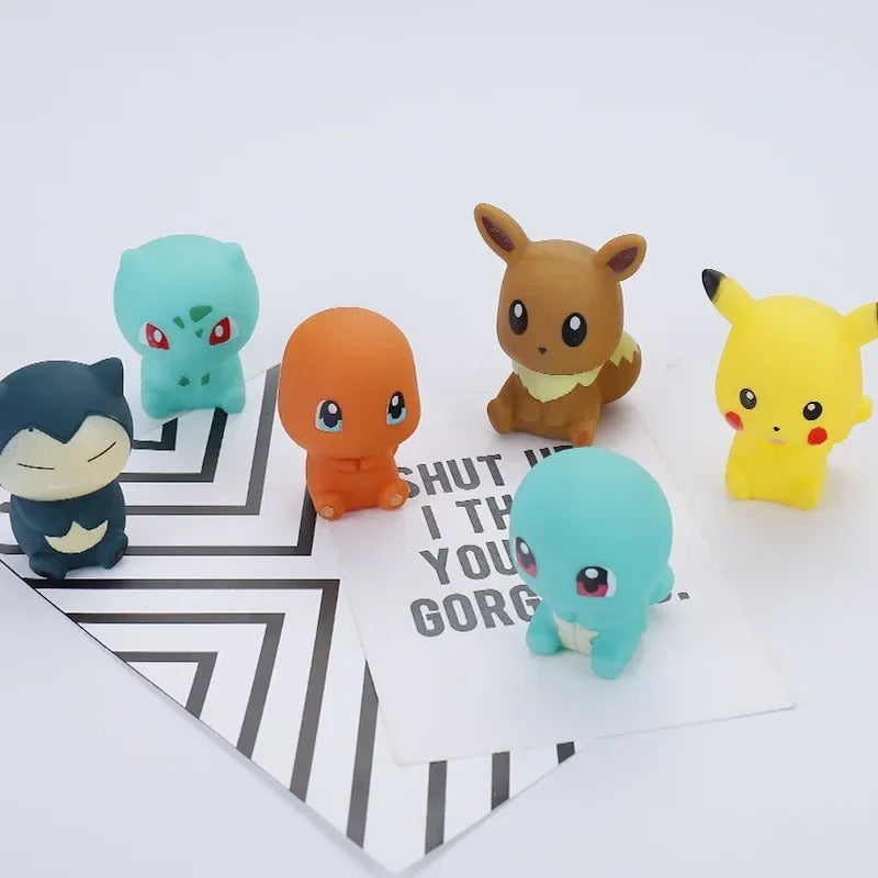 Figurines Pokémon pour des activités de soulagement du stress travel bottle l