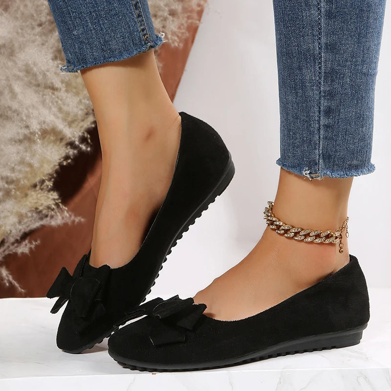Mocassins orthopédiques pour femmes en Noire - Soutien plantaire et polyvalence élégante