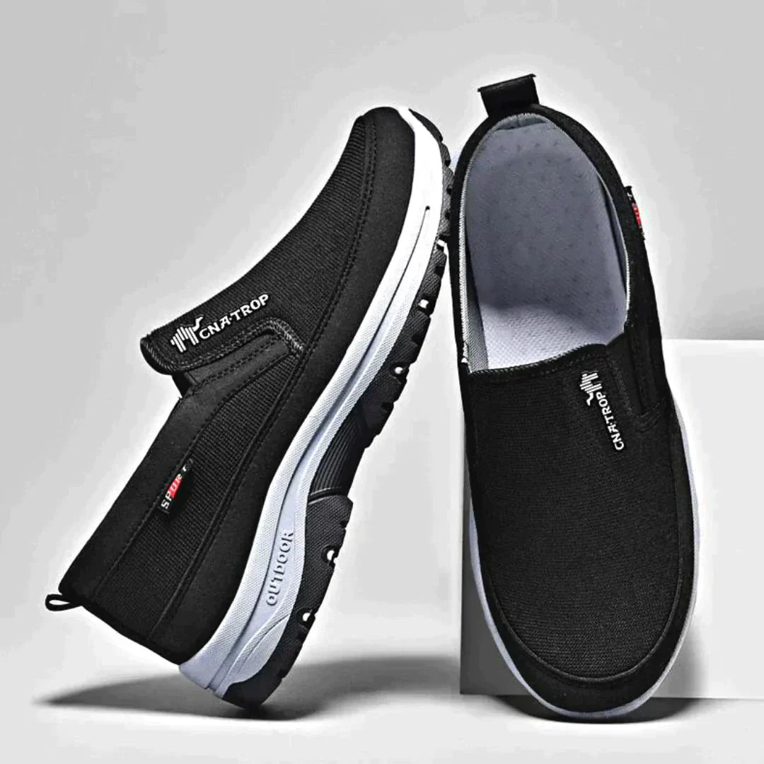 Chaussures orthopédiques polyvalentes pour hommes Marco Marron | Confort durable et style élégant