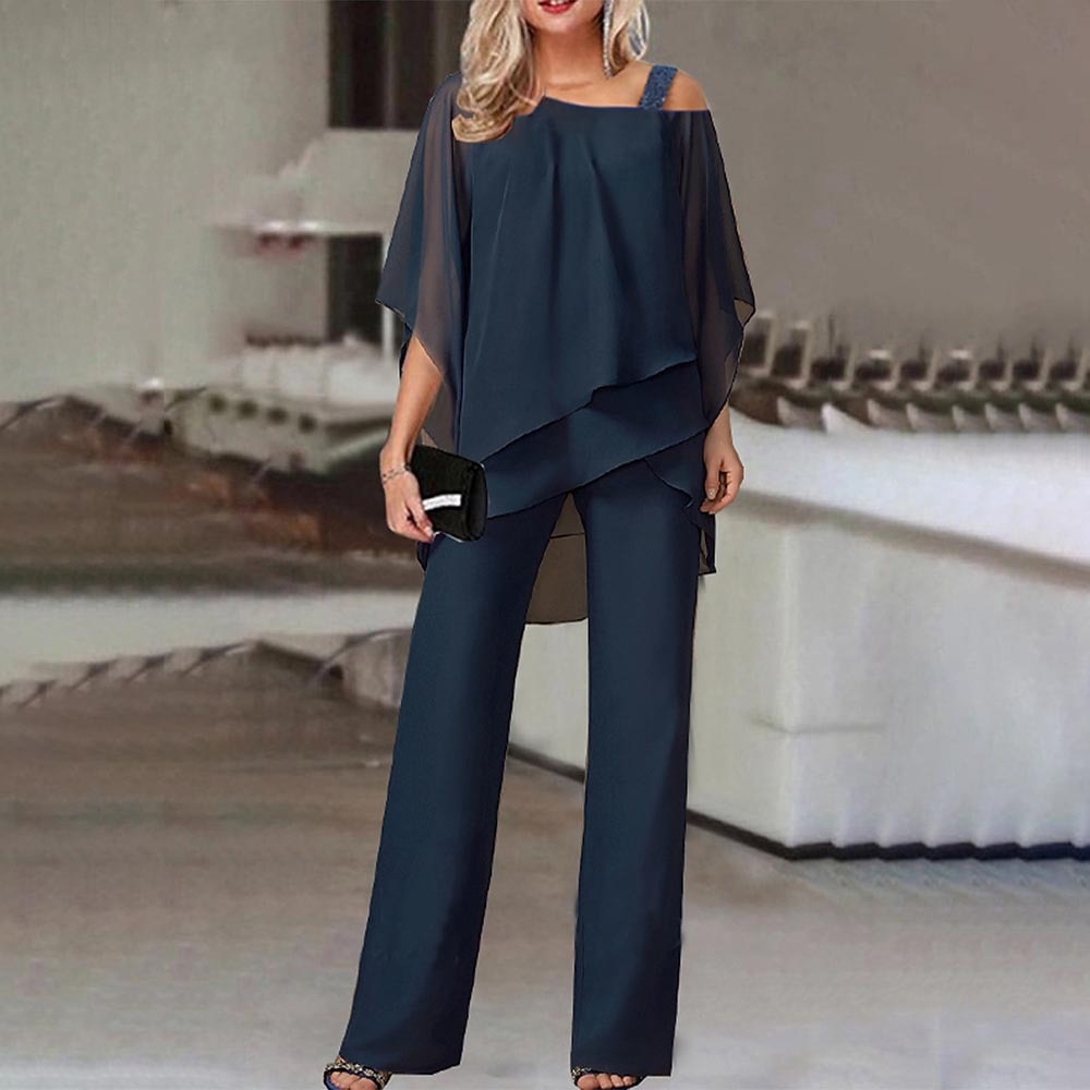 Combinaison à épaules froides pour femmes - Vue degrés pour un look complet t