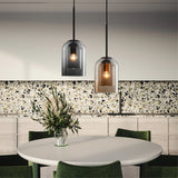 Jani glass pendant lamp