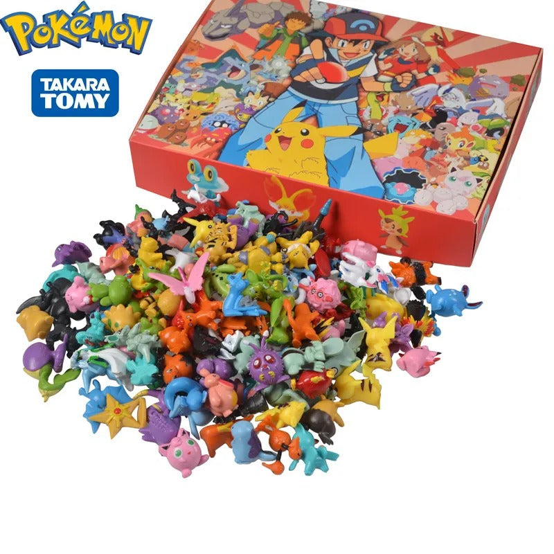 Mini Figurines Pokemon -Degrés Rotation - Modèles Colorés et Réalistes pour Jouer et Collectionner