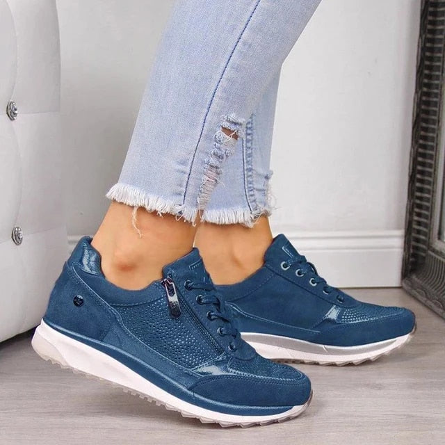Chaussures Orthopédiques Bleu - Confort Pieds et Style Élégant travel bottle