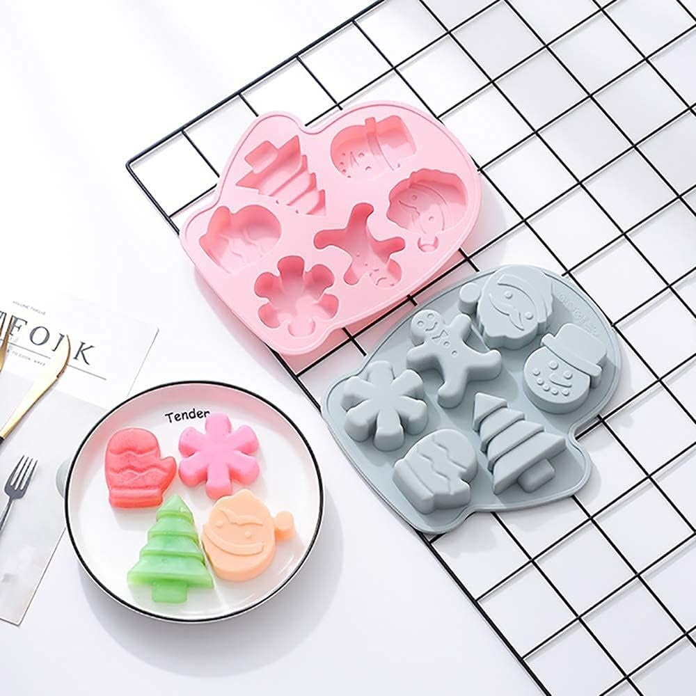 Moules en silicone pour gâteaux de Noël - Idéal pour la pâtisserie de Noël tr