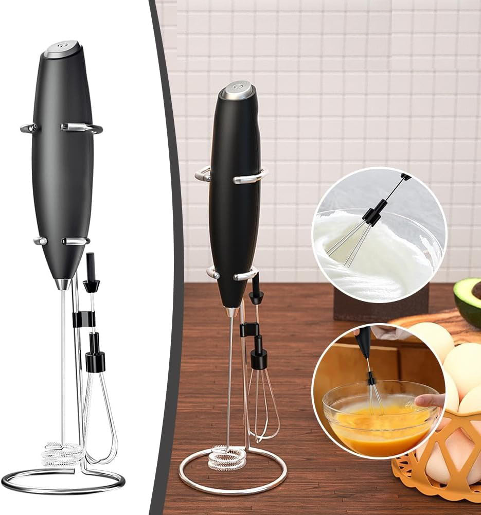 Mousseur à Lait Électrique PowerMilk avec moteur silencieux pour un fonctionnement discret