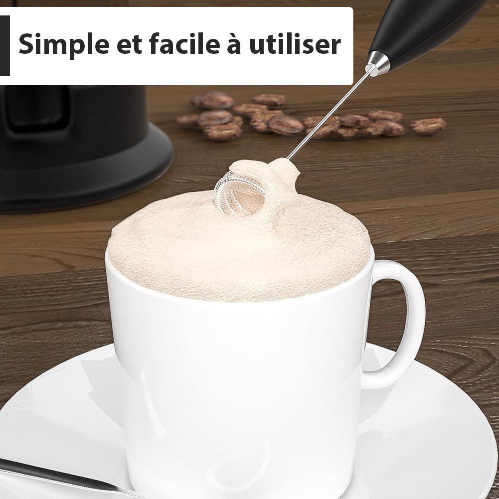 Mousseur à Lait Électrique PowerMilk facile à nettoyer pour une hygiène optimale