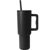 Insulated Mug with Straw - 1.2L BPA-Free Water Bottle Easy to Clean