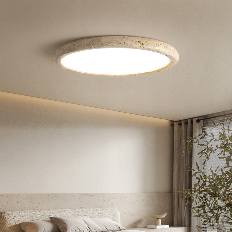 Stone ceiling light