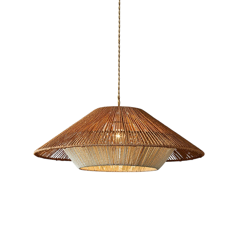 Woven Bamboo Pendant Lamp