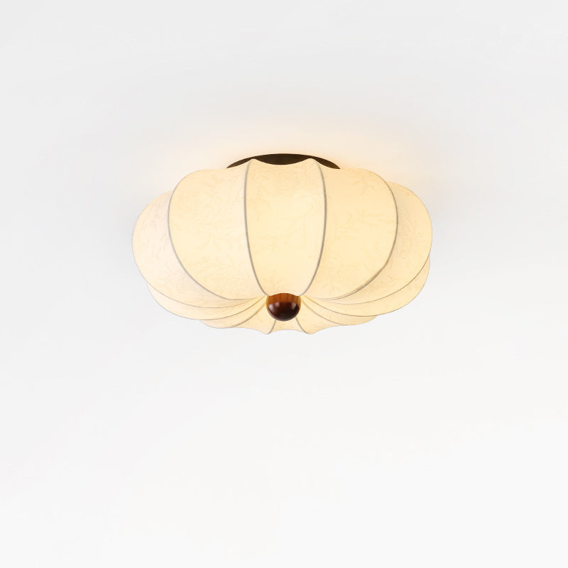 Medieval silk ceiling light