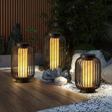 Solar-powered outdoor lantern