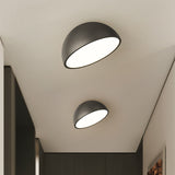 Hemispherical ceiling light