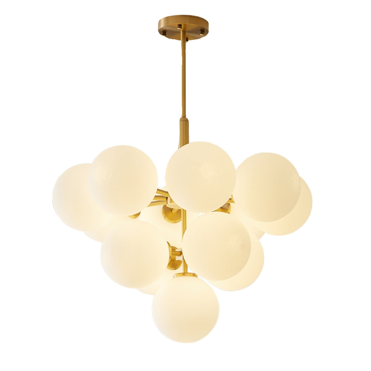Nordic ball chandelier