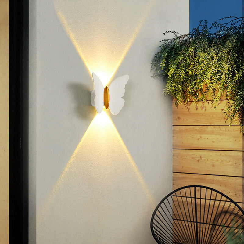 Outdoor Butterfly Wall Light
