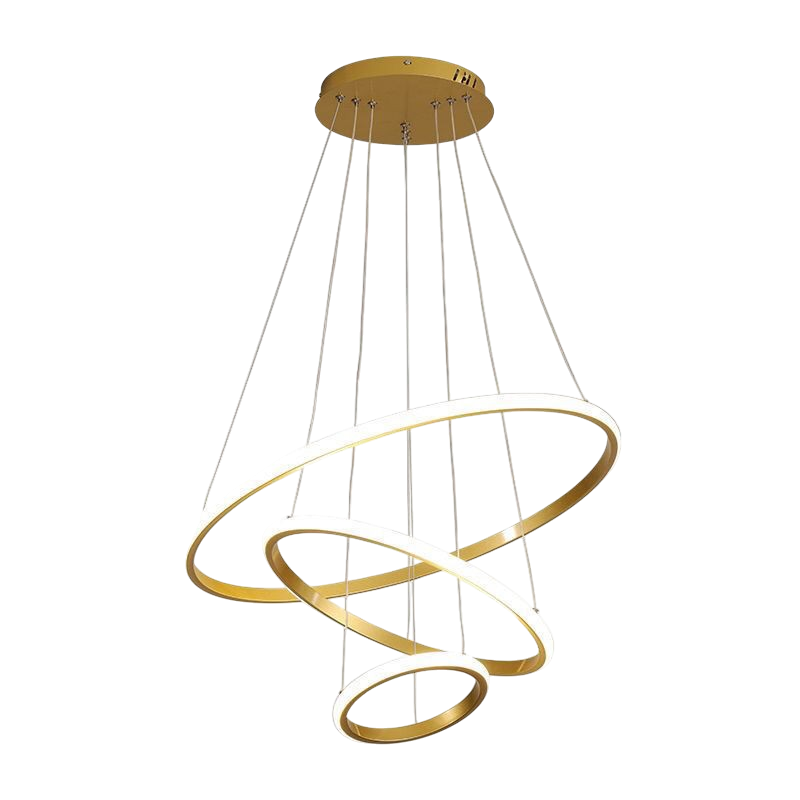 Modern 3-tier chandelier