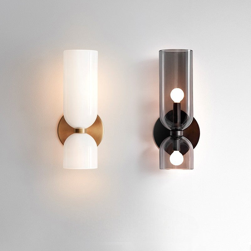 Creative glass wall lamp