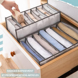 Universal organizer for clothes and household linen