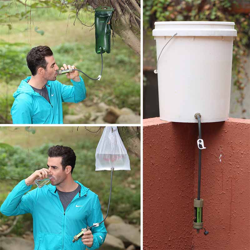 Paille Filtre Eau - Solution écologique pour Eau Potable travel bottle leak-p