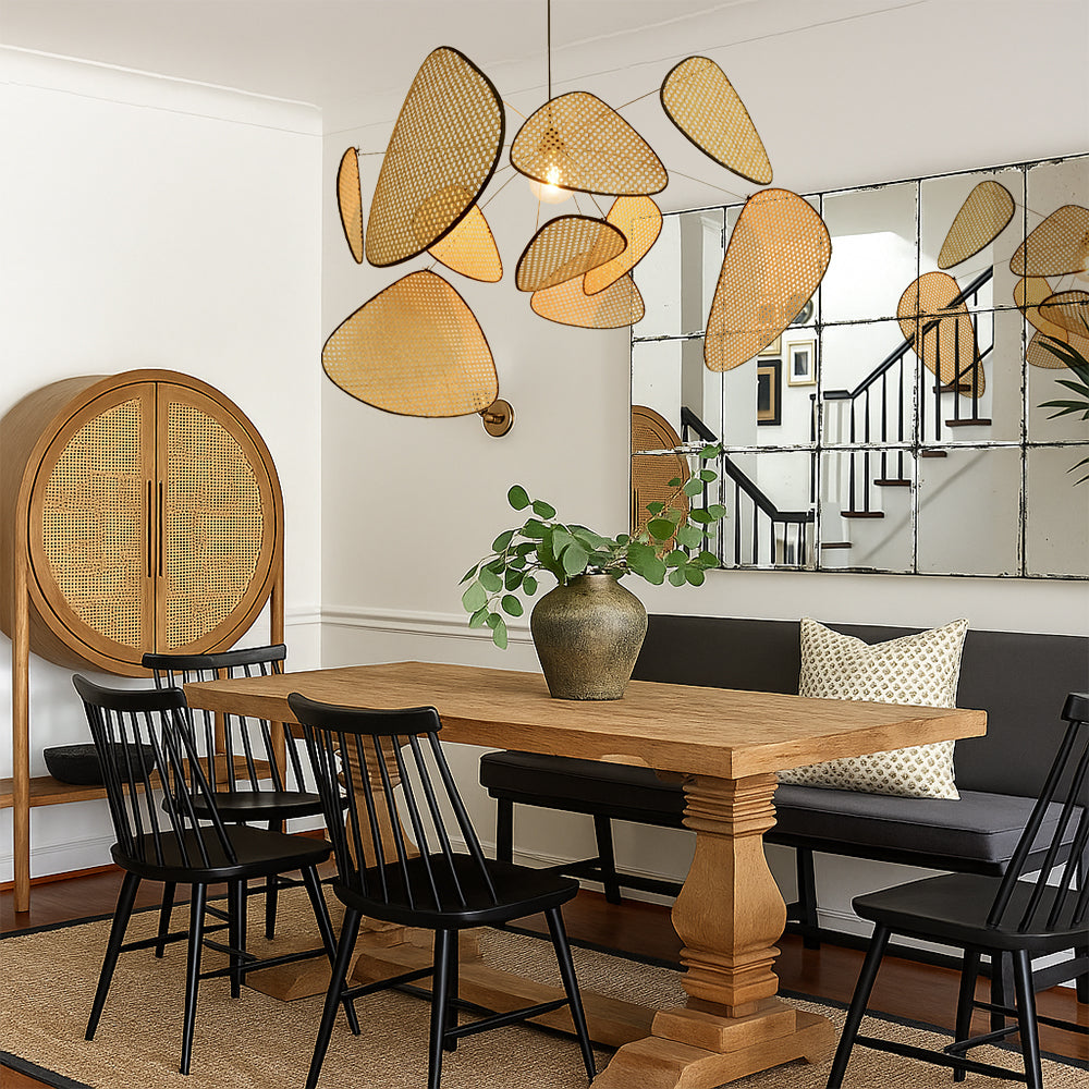Bria rattan hanging lamp
