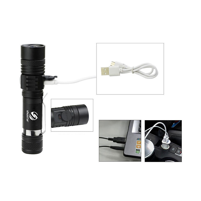 Lampe torche puissante résistante aux chocs pour une durabilité accrue travel