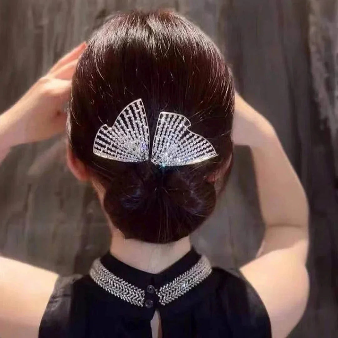 Pince Cheveux Tendance - Noeud d'Achille, Accessoire Cheveux Élégant pour Tous Types de Cheveux