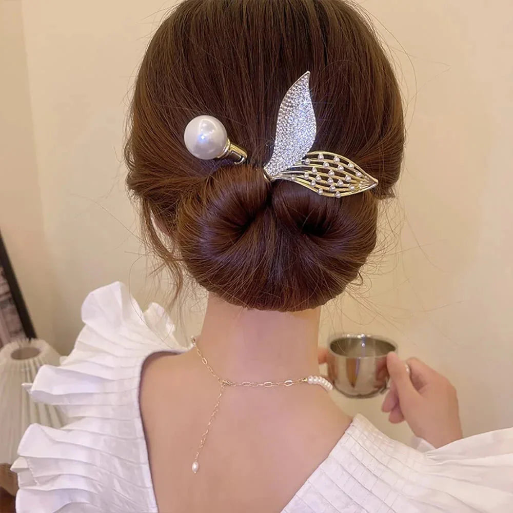 Pince Cheveux Tendance - Queue de poisson, Accessoire Cheveux Élégant pour Tous Types de Cheveux