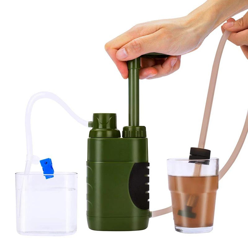 Filtre à eau pratique avec système de purification pour une eau de qualité tr
