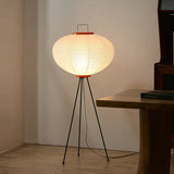 Rice paper floor lamp