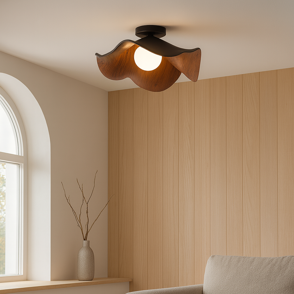 Rusola Flower-Shaped Ceiling Light