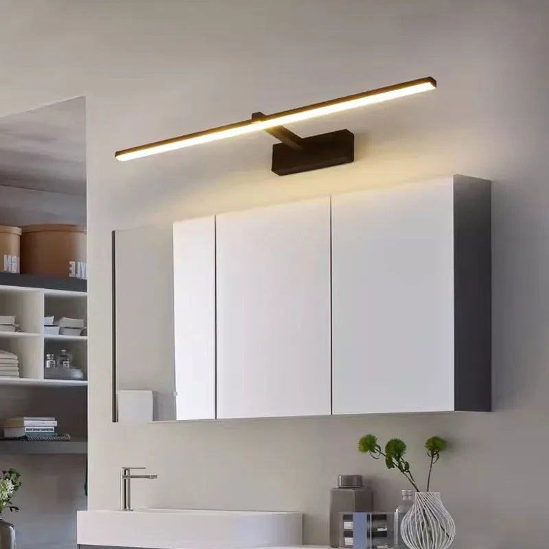 Applique murale LED pour salle de bain étanche et personnalisée travel bottle