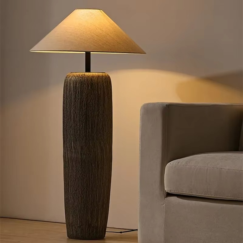 Ceramic floor lamp