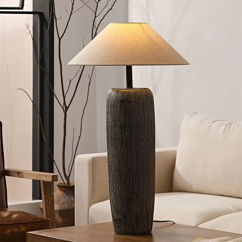 Ceramic floor lamp
