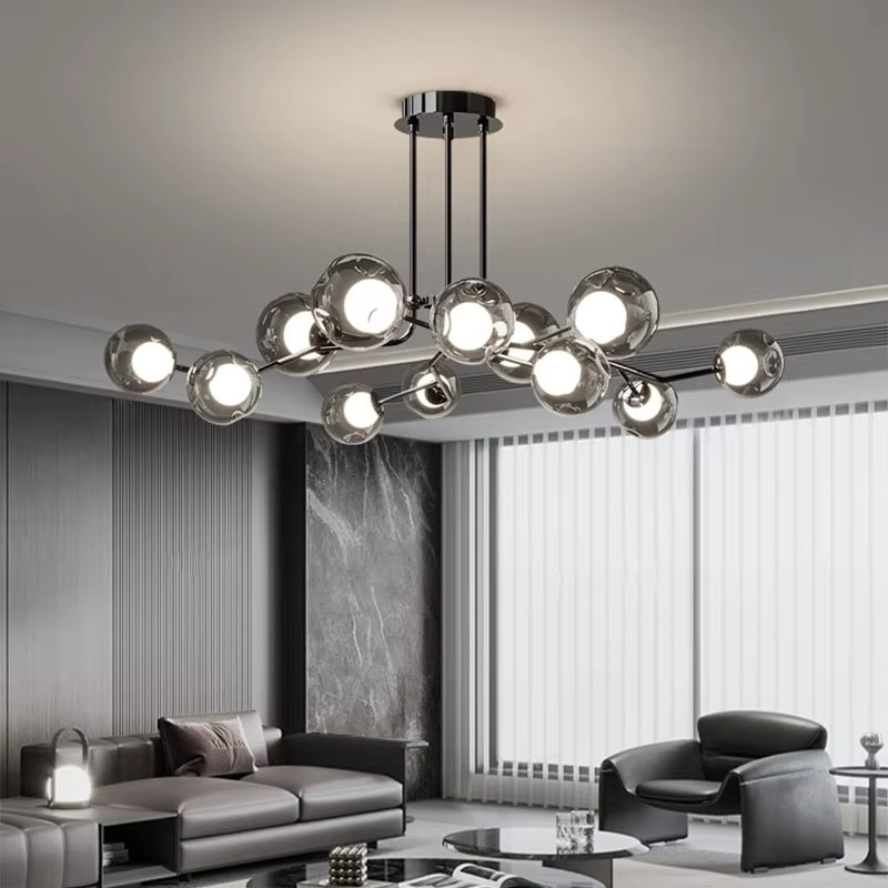 Nordic glass ceiling light