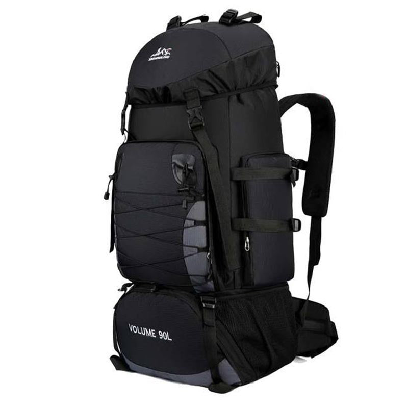 Sac à Dos Trekking 90L Noir - Confortable, Léger, Robuste pour vos aventures dog