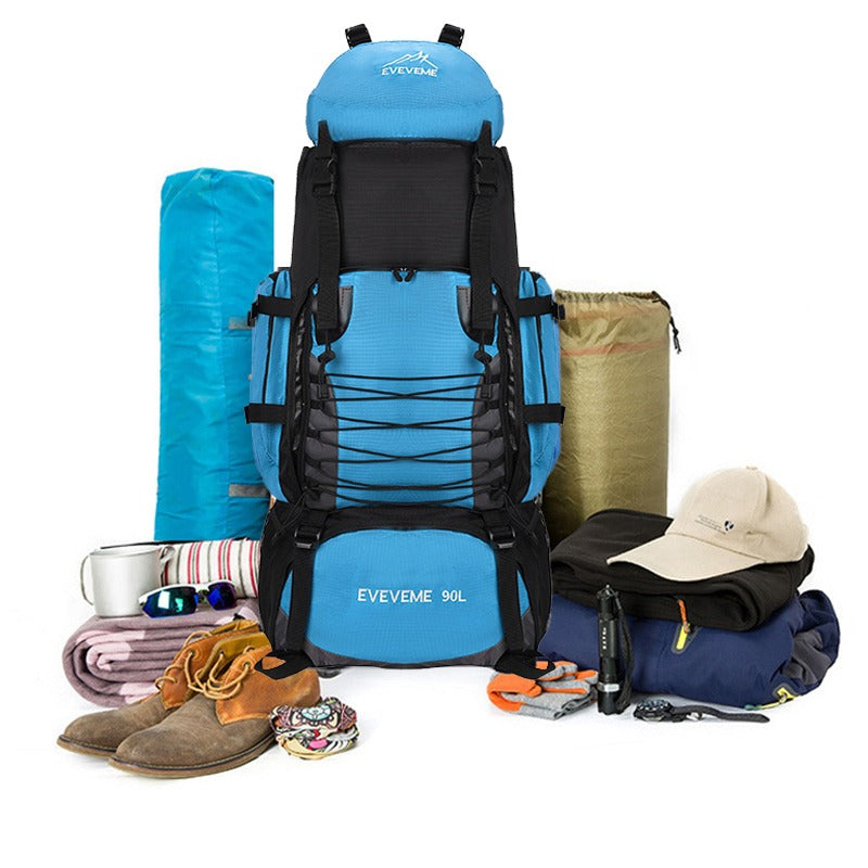 Sac à Dos Trekking 90L - Vue à degrés pour un aperçu complet du produit trave