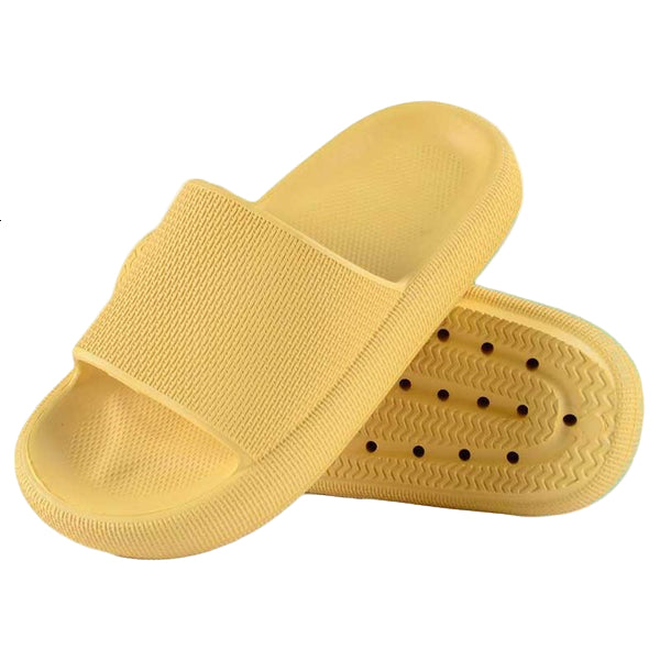 Sandales orthopédiques mixtes jaune - Légèreté chaussure et sécurité antidérapante pour prévention fasciite