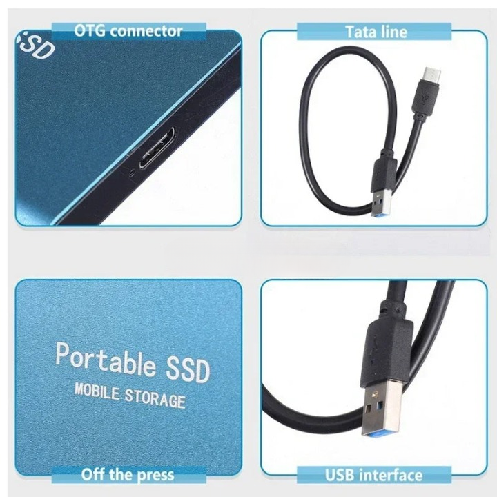 Disque dur externe FusionElite SSD rapide et design antichoc travel bottle le