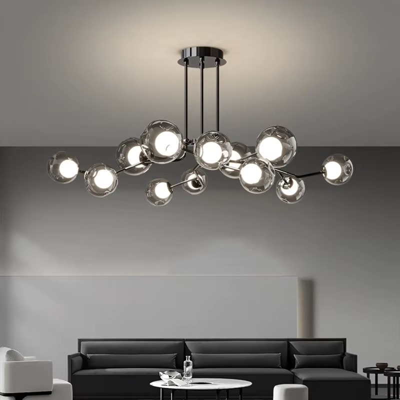 Nordic glass ceiling light
