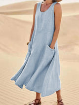 Seraphina | Casual sleeveless summer dress