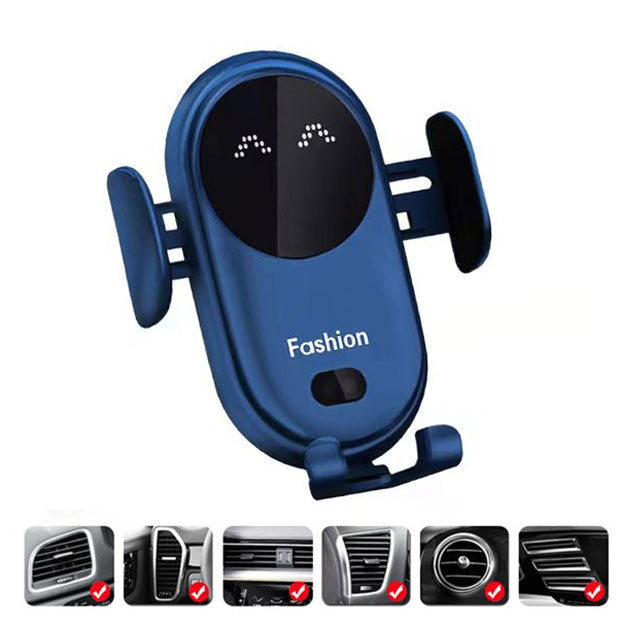 Support téléphone chargeur de voiture sans fil et automatique - Capteur intelligent pour une utilisation sans effort