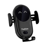 Wireless and automatic car charger phone support