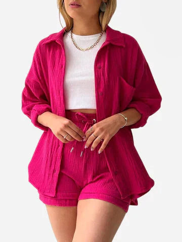 Ensemble coton premium pour femme Sylvie - Qualité supérieure et confort inégalé