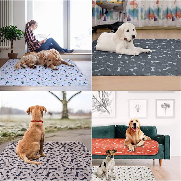 Tapis de lit imperméable pour chiens et animaux de compagnie, confortable et durable, protection meubles