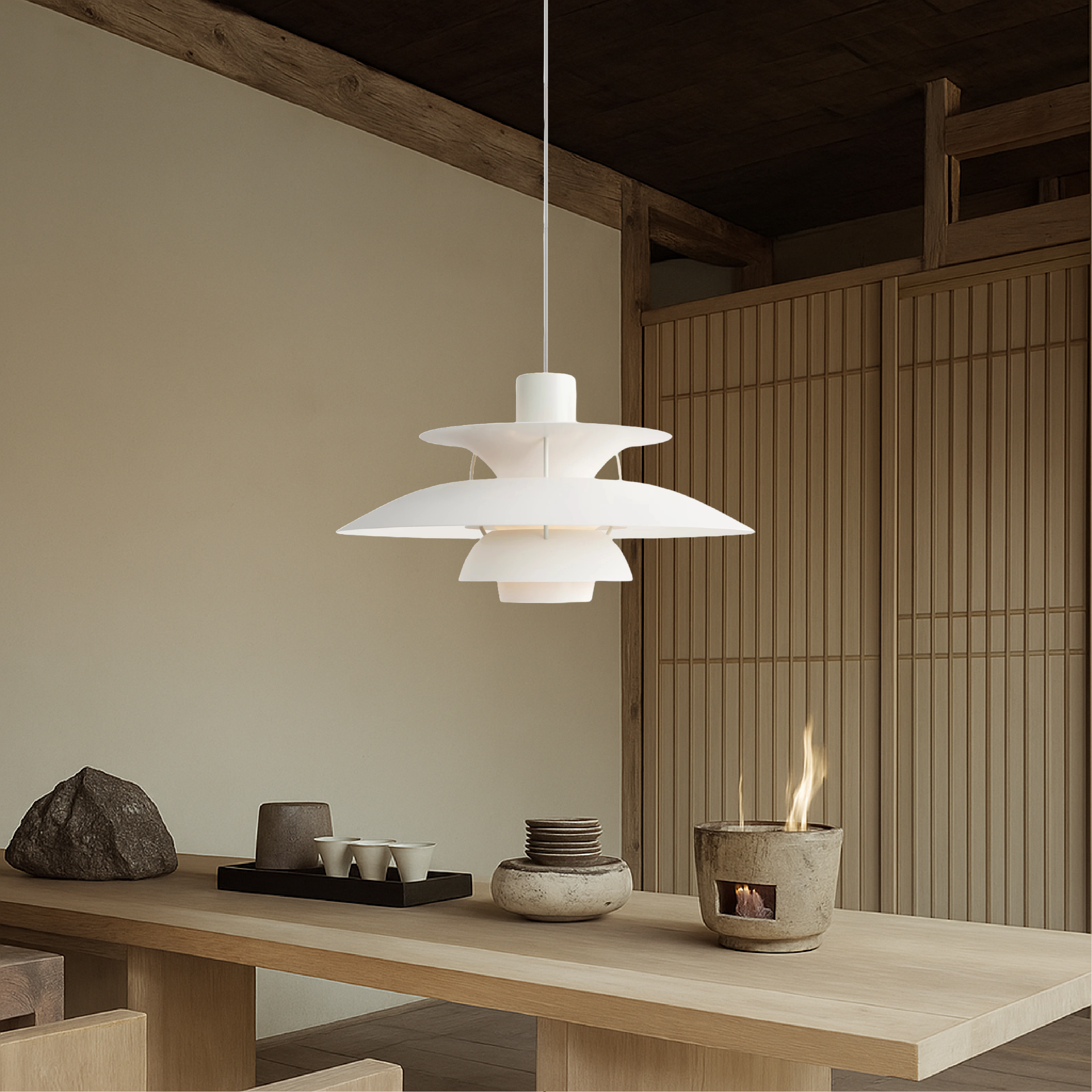 Danish Multilayer Pendant Lamp