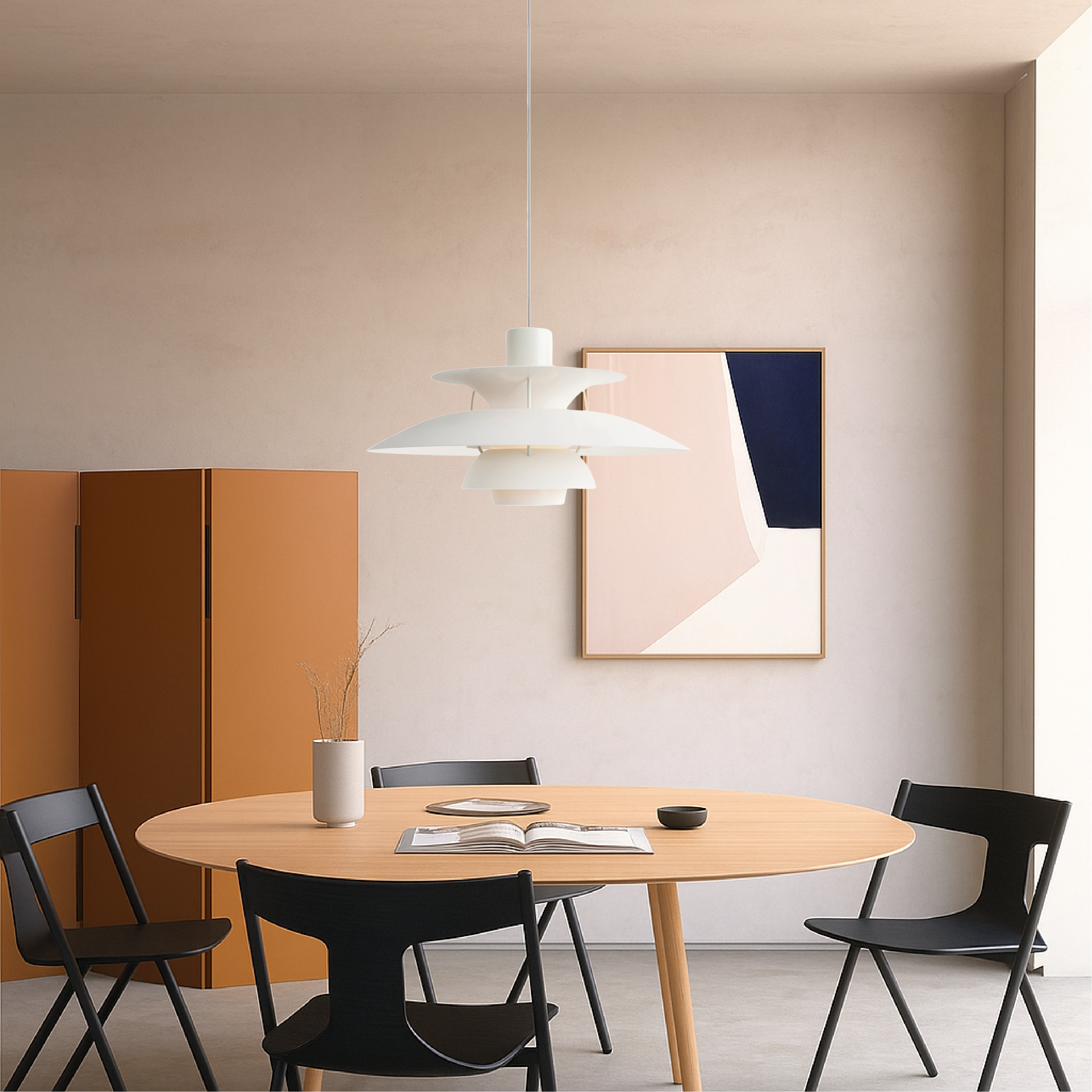 Danish Multilayer Pendant Lamp