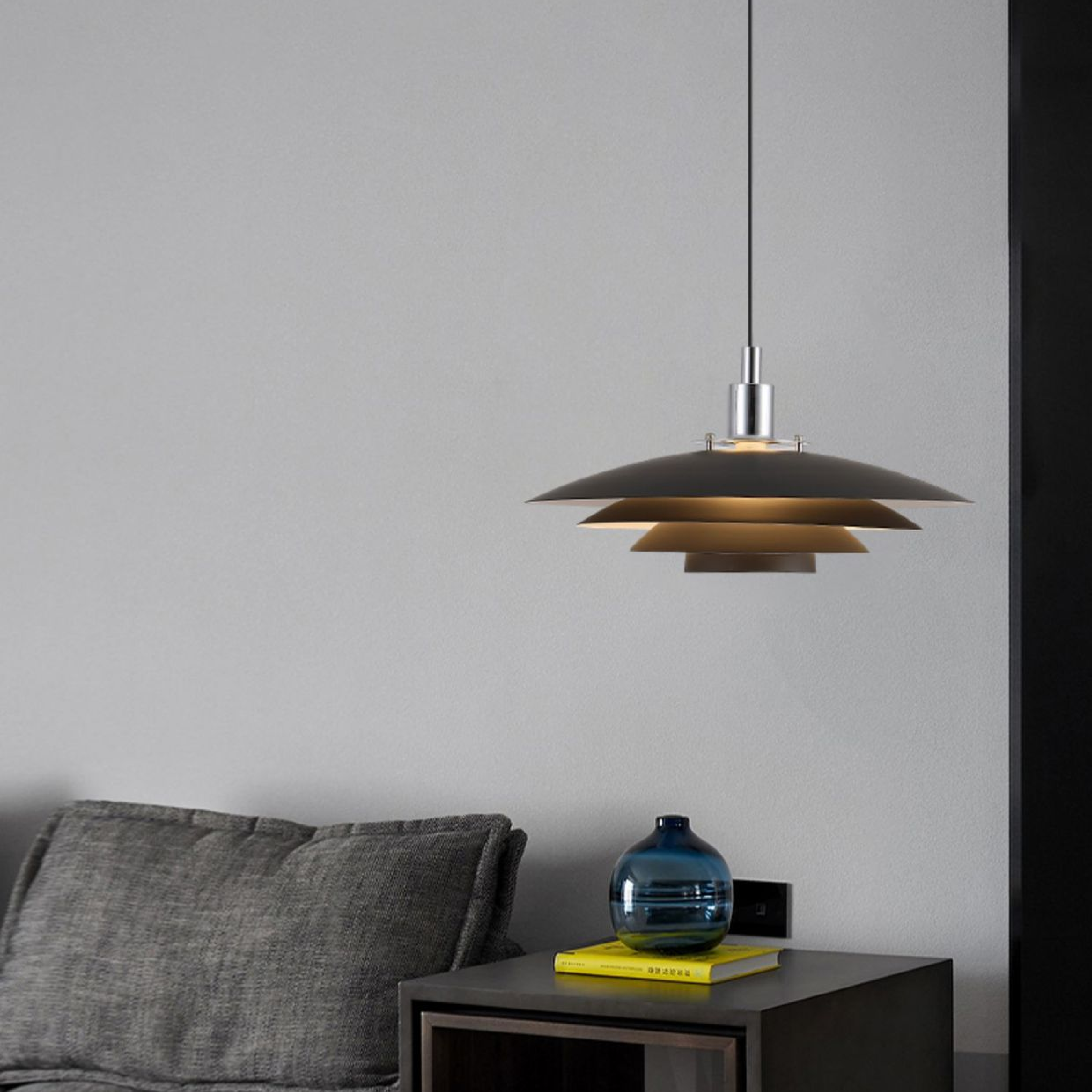 Metal pendant lamp