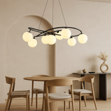 Black Nordic Retro Chandeliers