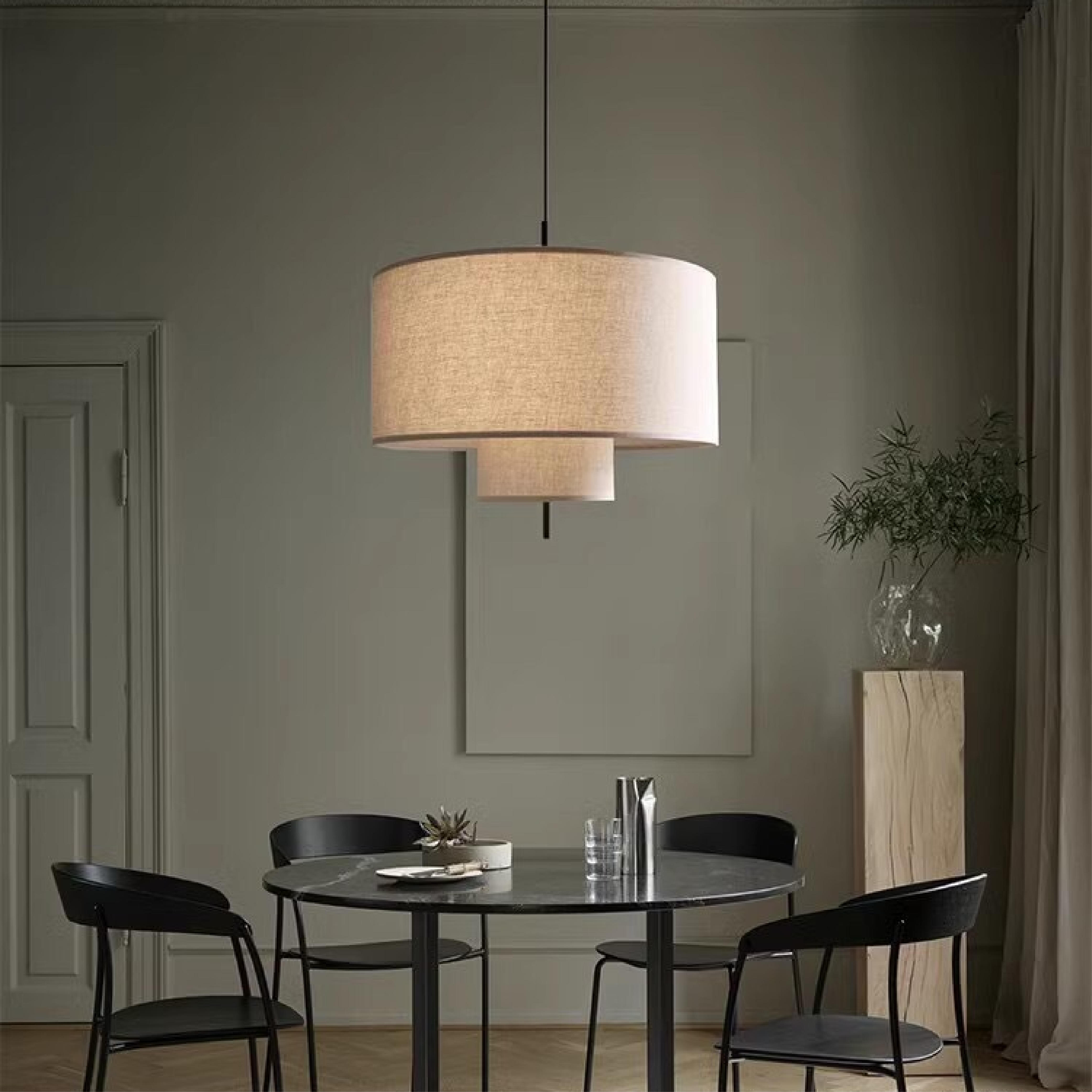 Yurina Silk Pendant Lamp